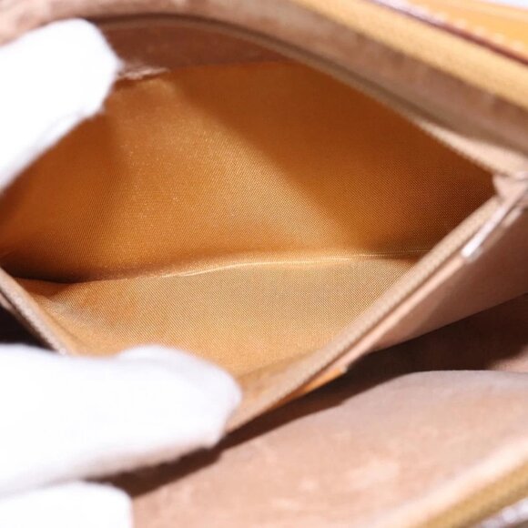 GUCCI Micro GG Supreme Shoulder Bag PVC Beige Gold 007 56 0095 Auth BA5899 - Picture 13 of 16